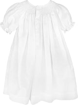 Petit Ami Baby Girls' Bishop Smocked Daydress