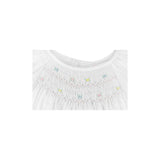 Petit Ami Baby Girls' Daydress with Embroidered Hem