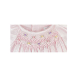 Petit Ami Baby Girls' Daydress with Embroidered Hem