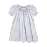 Petit Ami Baby Girls' Daydress with Embroidered Hem