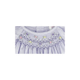 Petit Ami Baby Girls' Daydress with Embroidered Hem
