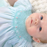 Petit Ami Baby Girls' Bishop Smocked Daydress