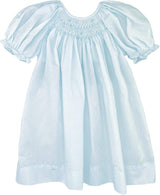 Petit Ami Baby Girls' Daydress with Embroidered Hem