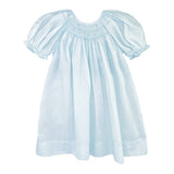 Petit Ami Baby Girls' Daydress with Embroidered Hem