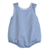 Lil cactus Baby & Toddler Boys and Girls Seersucker or Gingham One-Piece Bubble Romper Cotton Summer Outfit with Snaps Wear
