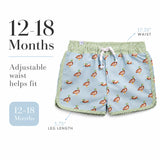 Mud Pie Toddler Boy Duck Swim Trunk