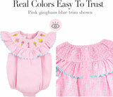 Mud Pie Baby Girls' Smocked Birthday Bubble