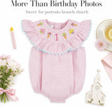 Mud Pie Baby Girls' Smocked Birthday Bubble