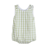Lil cactus Baby & Toddler Boys and Girls Seersucker or Gingham One-Piece Bubble Romper Cotton Summer Outfit with Snaps Wear