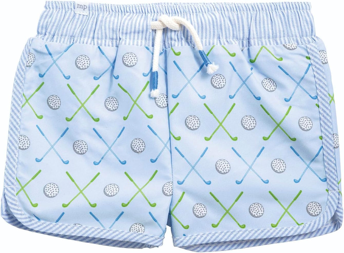 Mud Pie Toddler Boy Golf Swim Trunk