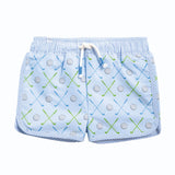 Mud Pie Toddler Boy Golf Swim Trunk