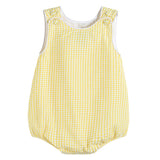 Lil cactus Baby & Toddler Boys and Girls Seersucker or Gingham One-Piece Bubble Romper Cotton Summer Outfit with Snaps Wear