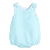 Lil cactus Baby & Toddler Boys and Girls Seersucker or Gingham One-Piece Bubble Romper Cotton Summer Outfit with Snaps Wear