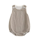 Kuriozud Unisex Newborn Baby Boy Girl Summer Clothes Infant Bubble Romper | Baby Bubble Romper, Baby Summer Clothes, The Shoulder Buttons Make It Easier to Dress, Match with Shirt and Socks in Fall