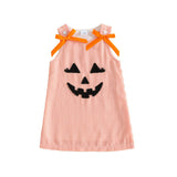 Toddler Baby Girl Holiday Outfit Striped Sleevless Tank Dress |  embroidery, bow decor, a-line dress, 6M-4Y girls