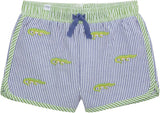 Mud Pie Toddler Boy Gator Swim Trunk