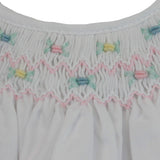 Petit Ami Baby Girls' Daydress with Embroidered Hem