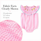 Mud Pie Baby Girls' Smocked Birthday Bubble