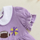 Balaflyie Bubble Romper Baby Boy Girl Cotton Collar Bodysuit Infant Top | Toddler Oversize T-shirt Romper, Scalloped/Piping Collared, Unisex Baby Embroidery Bubble, Peter Pan Collar Bodysuit Summer