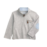 Mud Pie Toddler Boy Quarter Zip Pullover