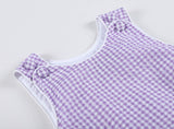 Lil cactus Baby & Toddler Boys and Girls Seersucker or Gingham One-Piece Bubble Romper Cotton Summer Outfit with Snaps Wear