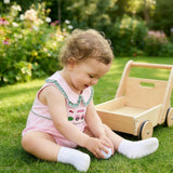 Baby Girl Clothes Newborn Golf Cart Embroidery Peter Pan Collar Sleeveless Romper Bubble Bodysuit Cute Summer Outfit
