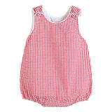 Lil cactus Baby & Toddler Boys and Girls Seersucker or Gingham One-Piece Bubble Romper Cotton Summer Outfit with Snaps Wear