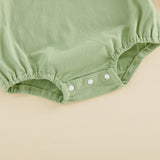 Balaflyie Baby Boy Girl Bubble Romper Long Sleeve Plain Collar Bodysuit | Infant Fall Clothes, Peter Pan Collar Romper for Unisex Babies&Toddler, Newborn Cotton Clothing, Ideal for Holiday and Daliy