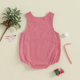 Newborn Baby Boy Christmas Outfit Embroidery Sleeveless Smocked Bubble Romper Plaid Overalls Bodysuit Winter Clothes