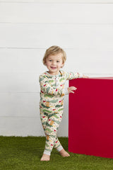 Mud Pie Girls' Mud Pie Toddler Girl Sports Pajama Set