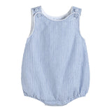 Lil cactus Baby & Toddler Boys and Girls Seersucker or Gingham One-Piece Bubble Romper Cotton Summer Outfit with Snaps Wear