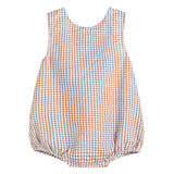 Lil cactus Baby & Toddler Boys and Girls Seersucker or Gingham One-Piece Bubble Romper Cotton Summer Outfit with Snaps Wear