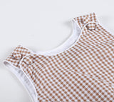 Lil cactus Baby & Toddler Boys and Girls Seersucker or Gingham One-Piece Bubble Romper Cotton Summer Outfit with Snaps Wear