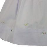 Petit Ami Baby Girls' Daydress with Embroidered Hem